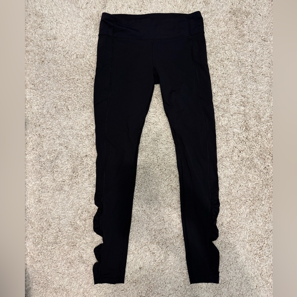Lululemon Ruched Leggings in Black
